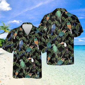 Birds Tropical Hawaiian Shirt